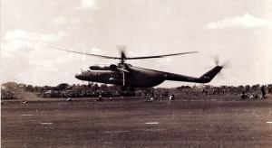 Despite its monstrous size, the ill performer Mil Mi-6 Hook was not considered as a threat by neighbouring countries. AURI acquire 6 to 9 Hooks but only serve for five years until 1968. To shame, all AURI's Hooks was scrapped hence we cannot see them in the Dirgantara museum.